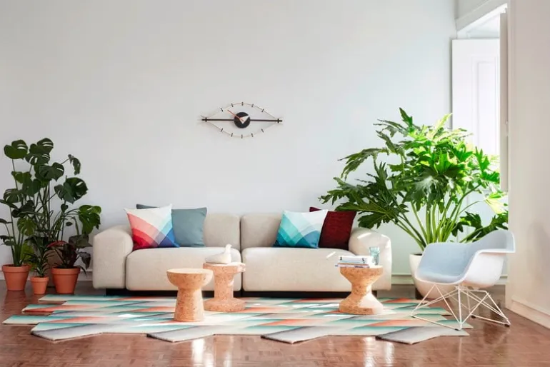 Vitra Cork Family side table/stool, Model A