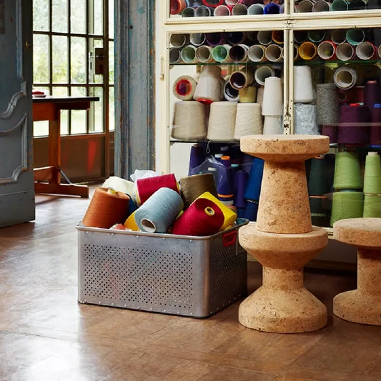 Vitra Cork Family side table/stool, Model C