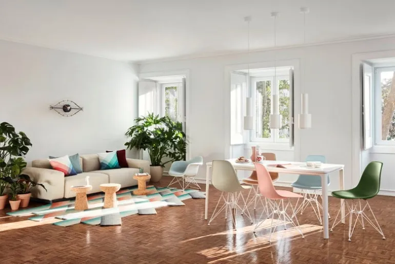 Vitra Cork Family side table/stool, Model C