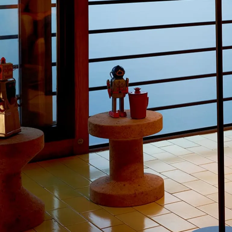 Vitra Cork Family side table/stool, Model B