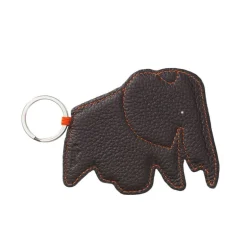 Vitra Elephant key ring, chocolate