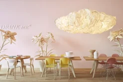 Vitra EM Table 200 x 90 cm, oak - Prouvé Blanc Colombe