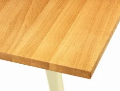 Vitra EM Table 220 x 90 cm, oak - Japanese red