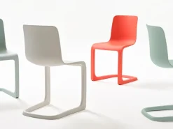 Vitra EVO-C chair, ivory
