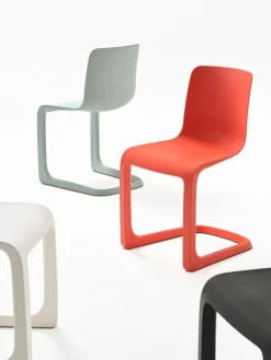 Vitra EVO-C chair, light mint