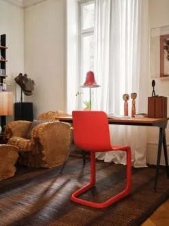 Vitra EVO-C chair, poppy red