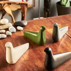 Vitra L'Oiseau ceramic bird, ivory matt