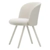 Vitra Mikado side chair, chalk - Nubia 01 ivory/pearl