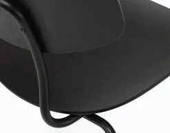 Vitra Moca chair, dark stained oak - basic dark