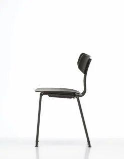 Vitra Moca chair, dark stained oak - basic dark