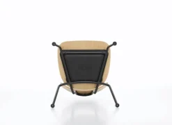 Vitra Moca chair, natural oak - basic dark