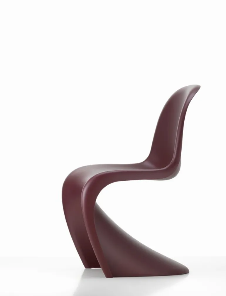 Vitra Panton chair, bordeaux