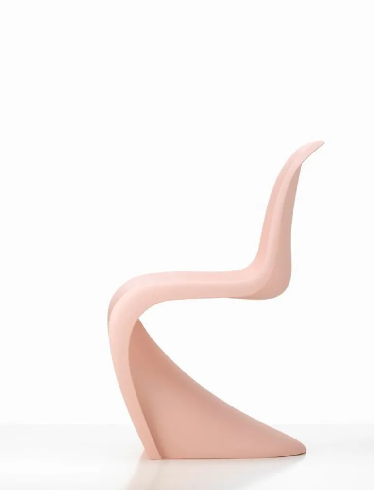 Vitra Panton chair, pale rose