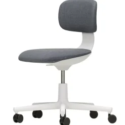 Vitra Rookie task chair, blue grey melange - light grey