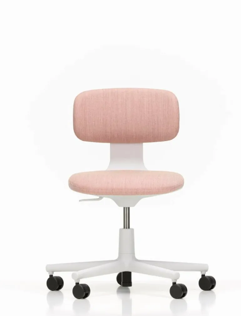 Vitra Rookie task chair, pale rose melange - light grey