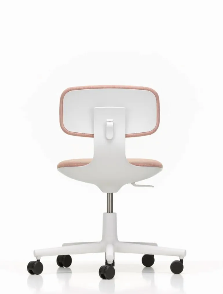 Vitra Rookie task chair, pale rose melange - light grey