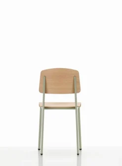 Vitra Standard chair, Prouvé Gris Vermeer - oak