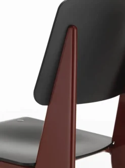Vitra Standard SP chair, Japanese red - deep black