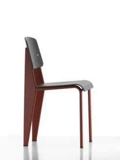Vitra Standard SP chair, Japanese red - deep black
