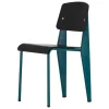 Vitra Standard SP chair, Prouvé Bleu Dynastie - deep black