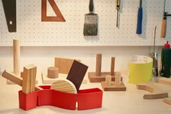 Vitra S-Tidy organizer, yellow