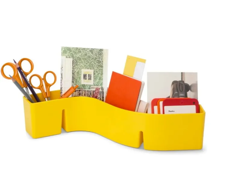 Vitra S-Tidy organizer, yellow