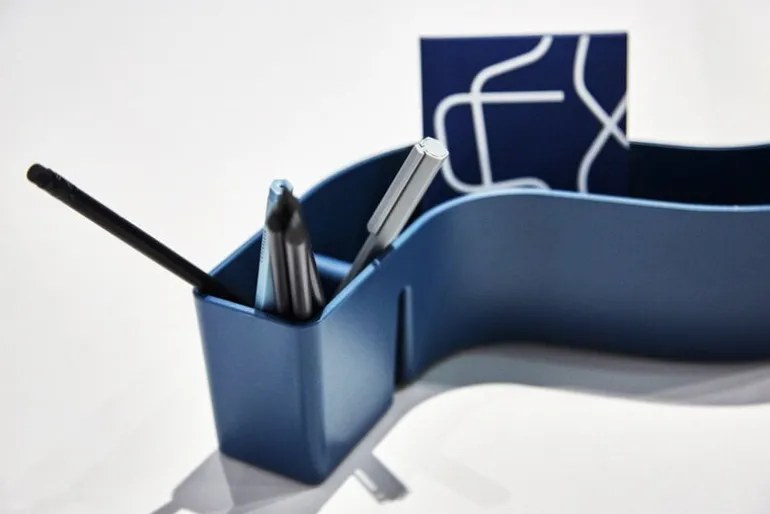 Vitra S-Tidy organizer, yellow