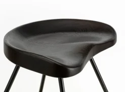 Vitra Tabouret 307 stool, dark oak