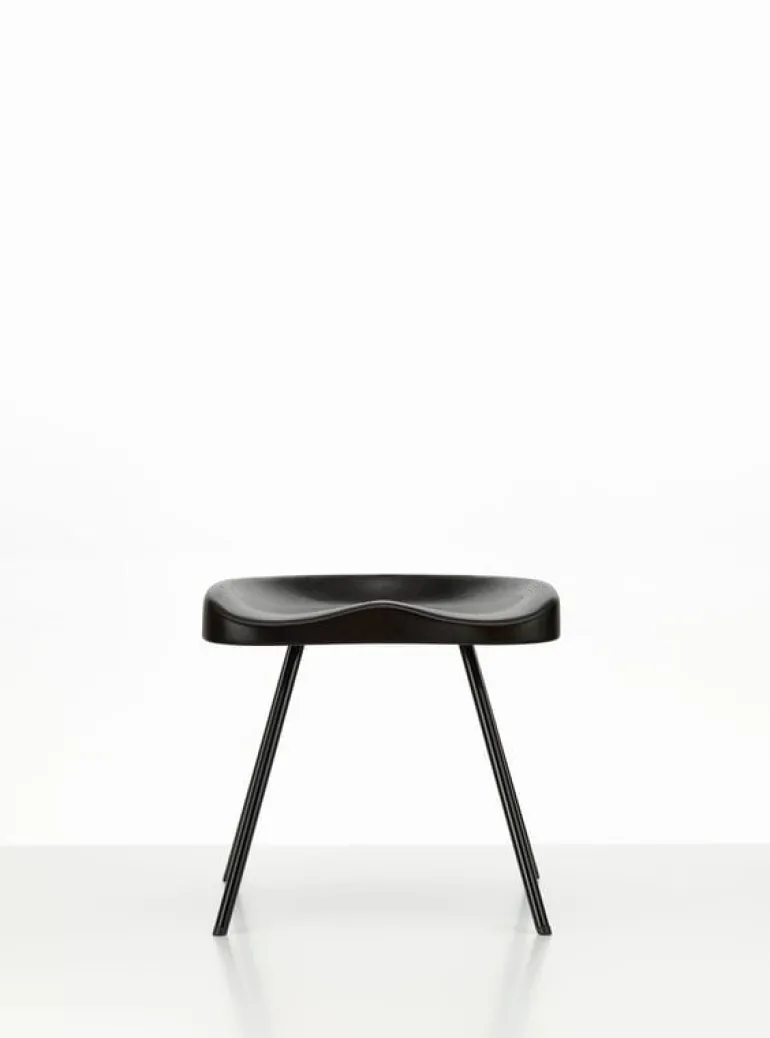 Vitra Tabouret 307 stool, dark oak