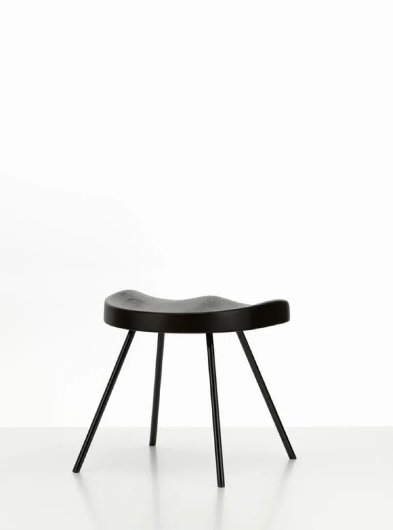 Vitra Tabouret 307 stool, dark oak