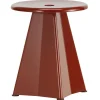 Vitra Tabouret Métallique stool, Japanese red