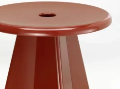 Vitra Tabouret Métallique stool, Japanese red