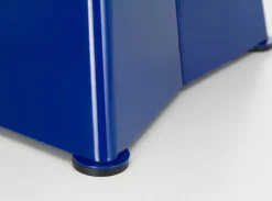 Vitra Tabouret Métallique stool, Prouvé Bleu Marcoule