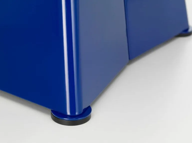 Vitra Tabouret Métallique stool, Prouvé Bleu Marcoule