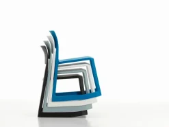Vitra Tip Ton chair, glacier blue