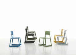 Vitra Tip Ton chair, ice grey