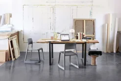 Vitra Tip Ton RE chair, dark grey