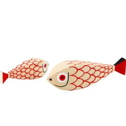 Vitra Wooden Dolls, Mother Fish & Child