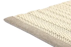 VM Carpet Duo Haiku rug, white