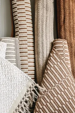 VM Carpet Duo Latua rug, white - copper