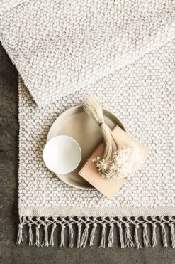 VM Carpet Duo Popcorn rug, white