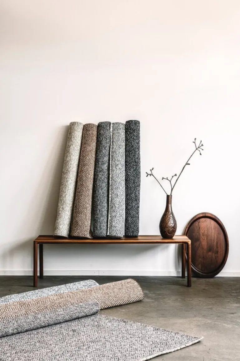 VM Carpet Duo Rae rug, black