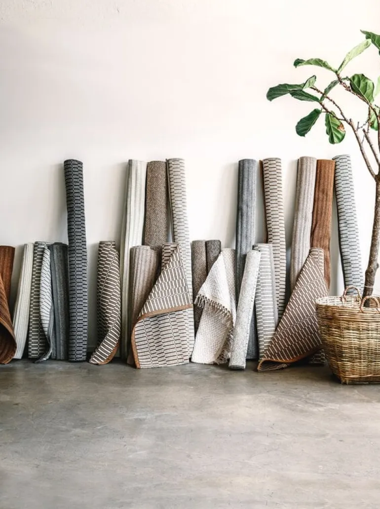 VM Carpet Duo Rae rug, copper