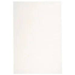 VM Carpet Hattara rug, white, narrow edging