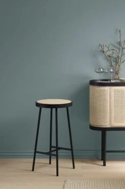 Warm Nordic Be My Guest bar stool, cane