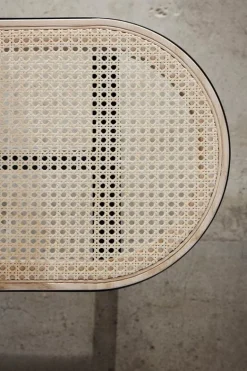 Warm Nordic Be My Guest bench, cane