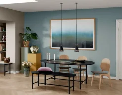 Warm Nordic Be My Guest bench, cane