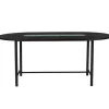 Warm Nordic Be My Guest dining table, black - forest green