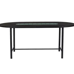 Warm Nordic Be My Guest dining table, black - forest green