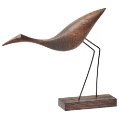 Warm Nordic Beak Bird, Low Heron, smoked oak